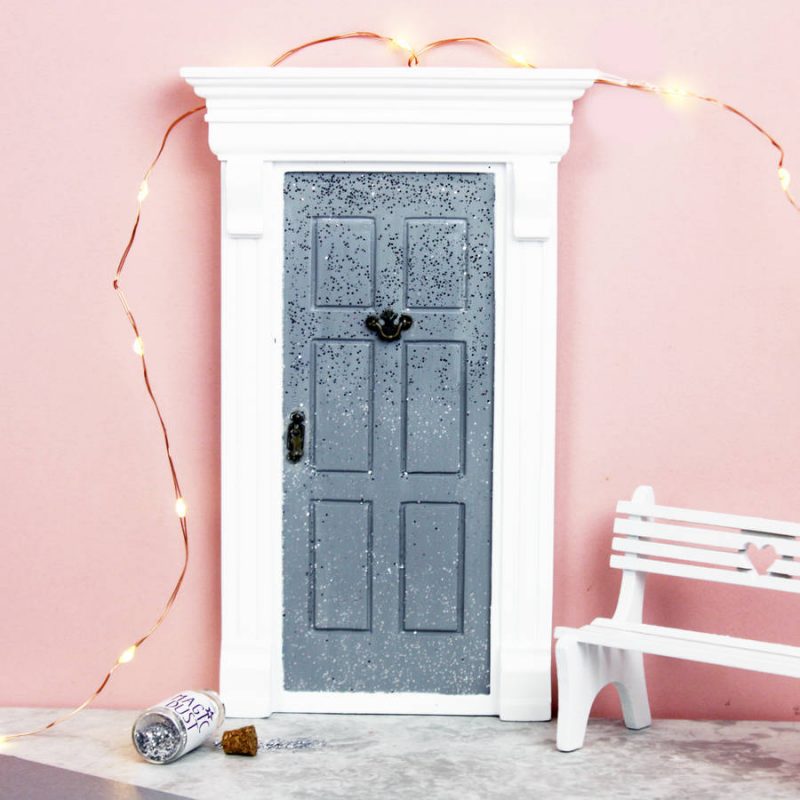 Sparkly fairy door