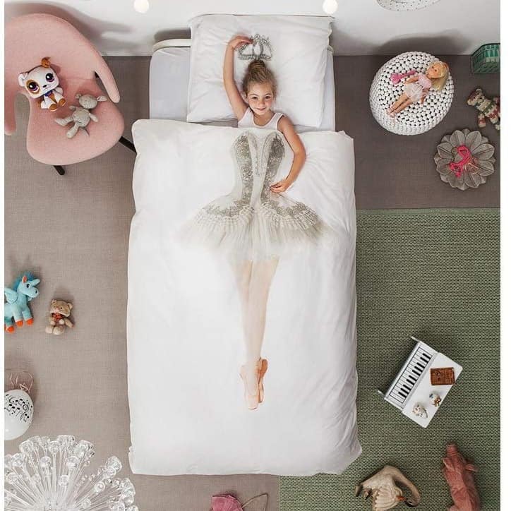 This image has an empty alt attribute; its file name is Childrens-Ballerina-Duvet-Bedding-Set.jpg