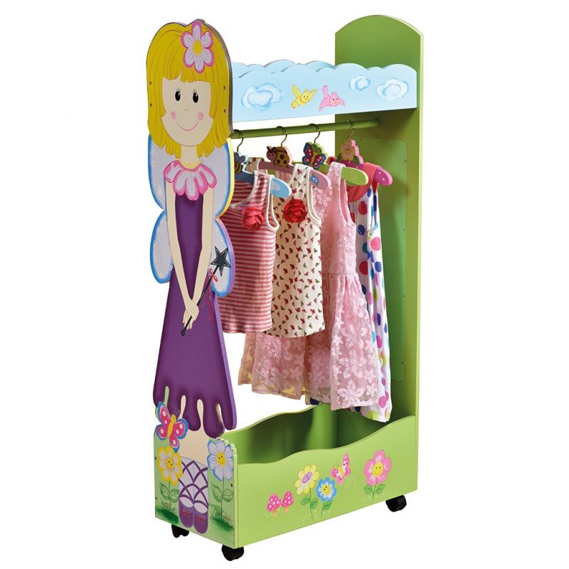 Fairy theme dress-up rail