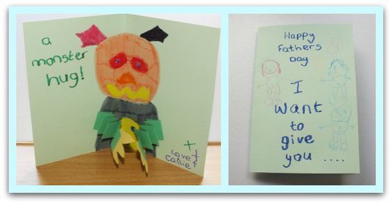 Monster Hug Father's Day Card