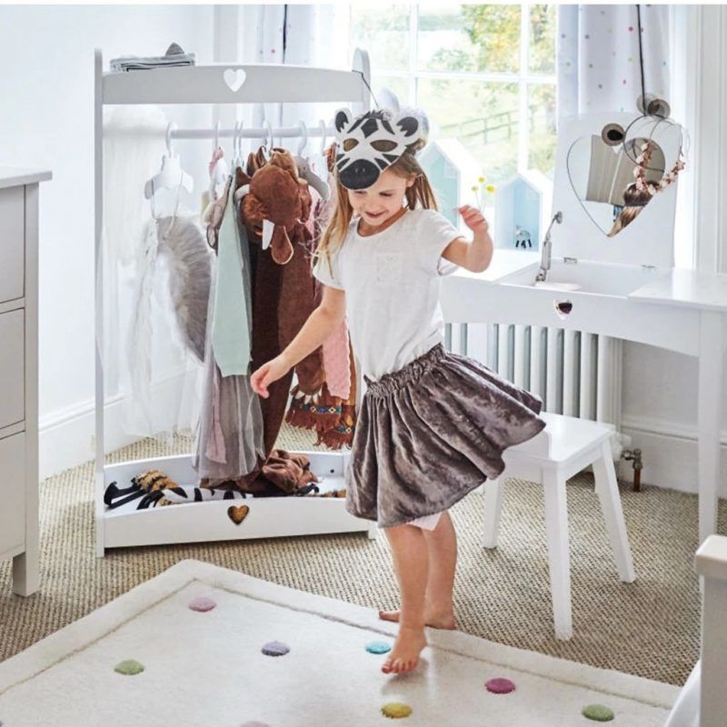 personalised unicorn dress up rail