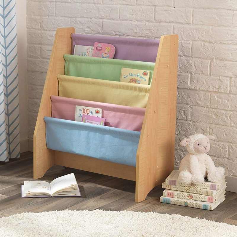 kids sling bookshelf