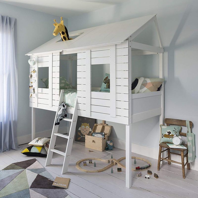 Treehouse theme kids bed