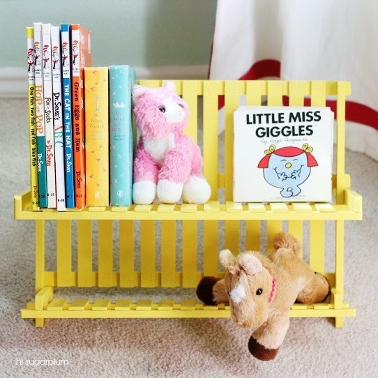 DIY book caddy