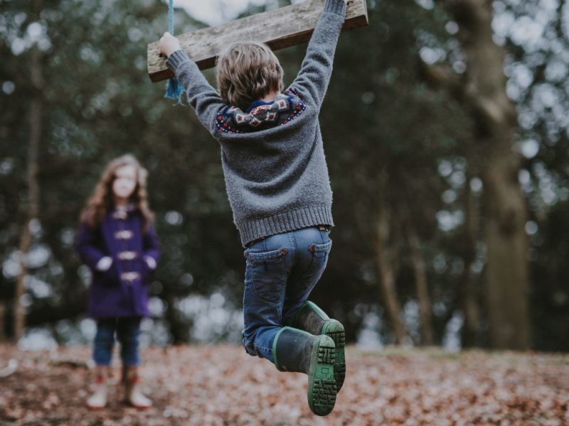 Kids playing