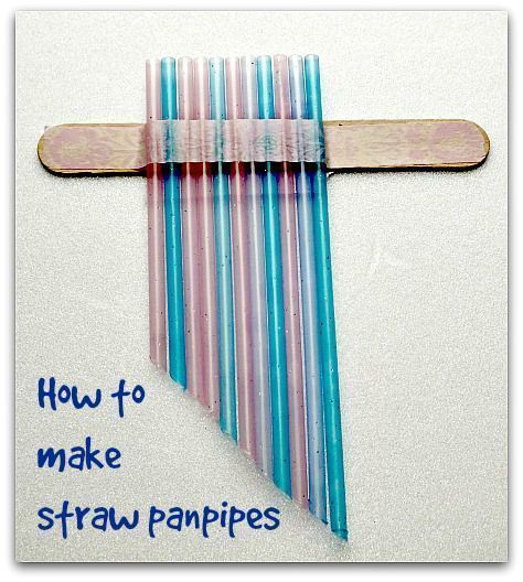 Straw Panpipes