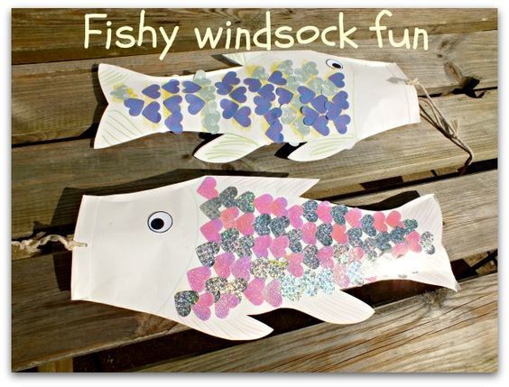 Fish windsocks