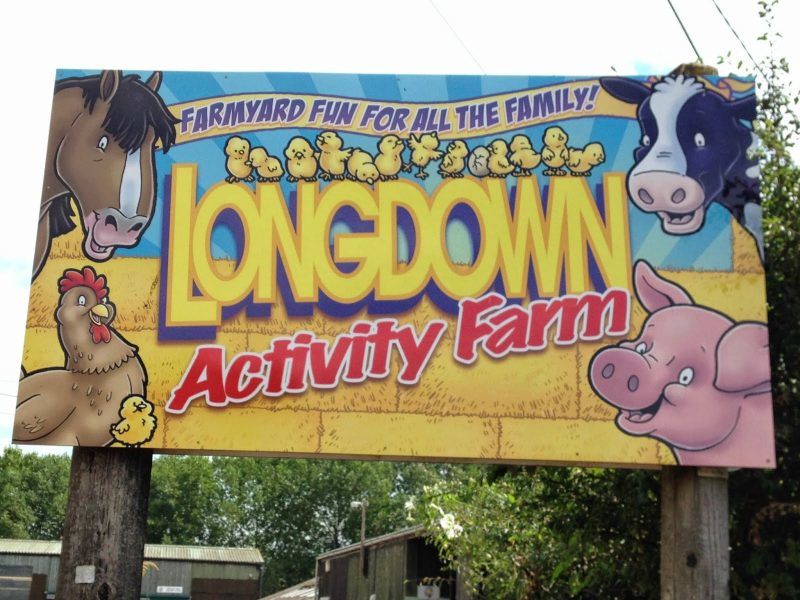 Longdown farm entrance