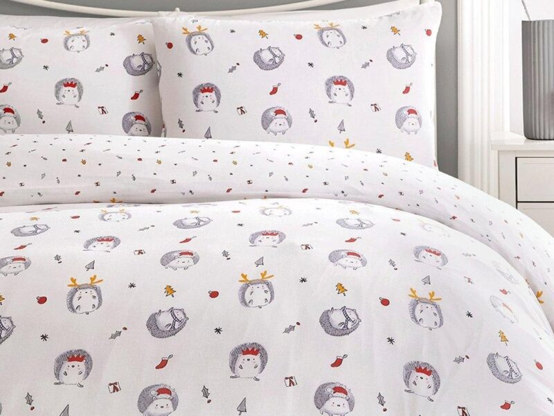 Hedgehog themed bedding set