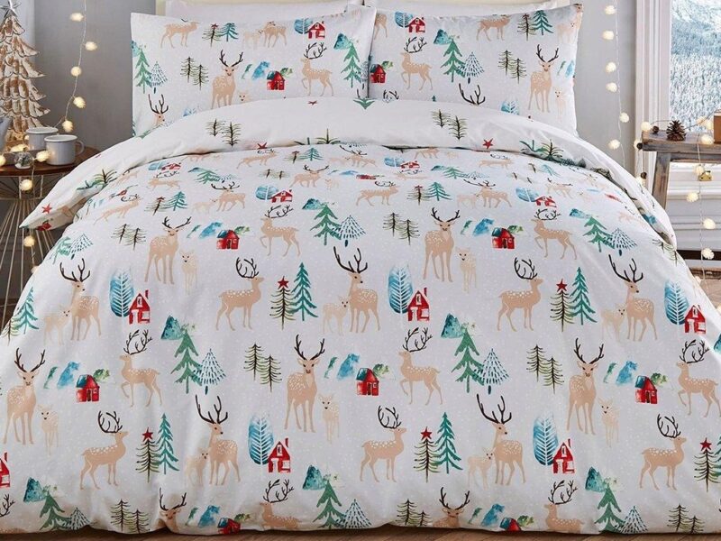 Stags theme bedding