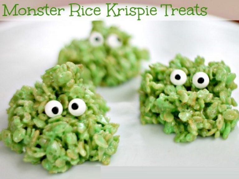 Rice Krispy Monsters