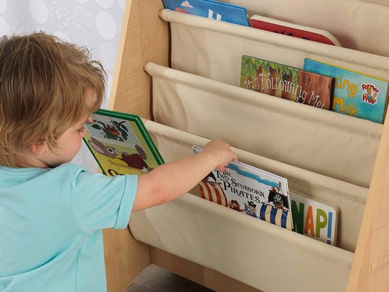 Children's sling bookcase