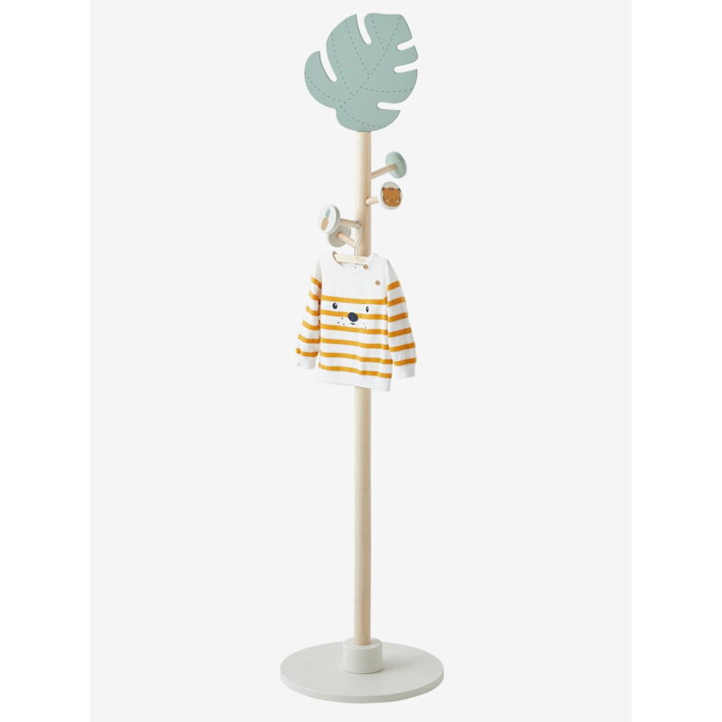 Jungle-themed coat stand