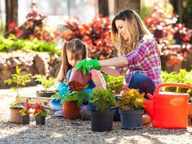 Gardening with kids