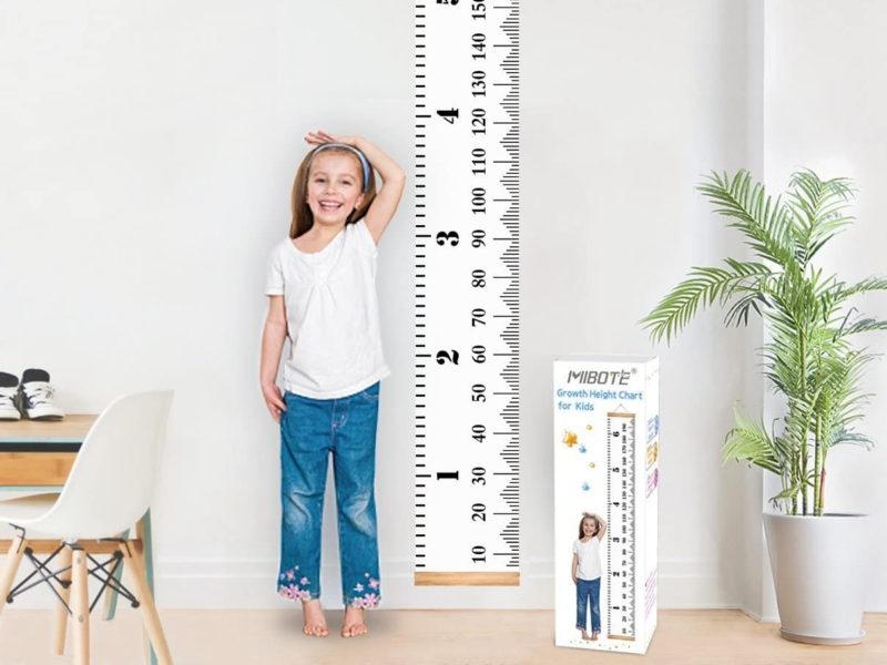 Children's height chart