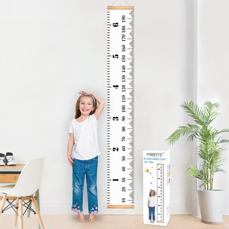 Ruler-style wall chart