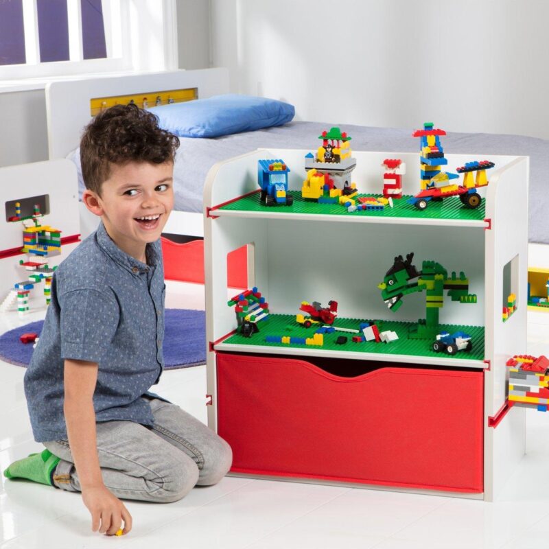 Lego themed storage unit