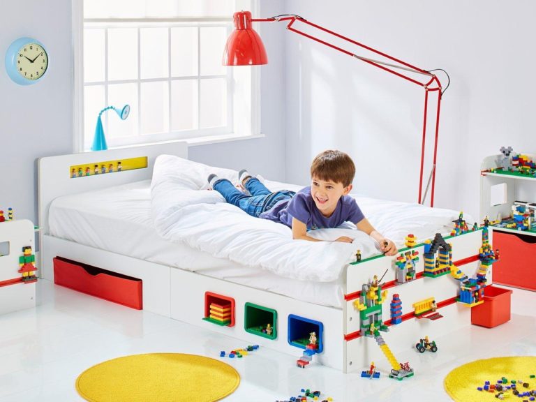 Room 2 Build Kids Single Bed with Storage