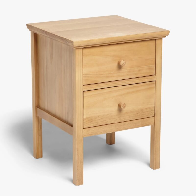 2-drawer bedside table