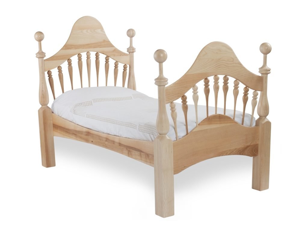 Classic wooden child's bed