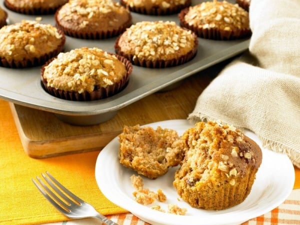 Baked muffins