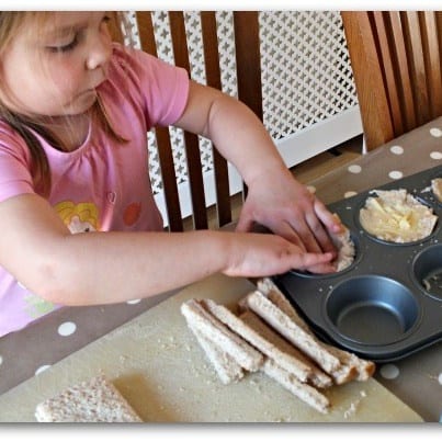 Making muffins