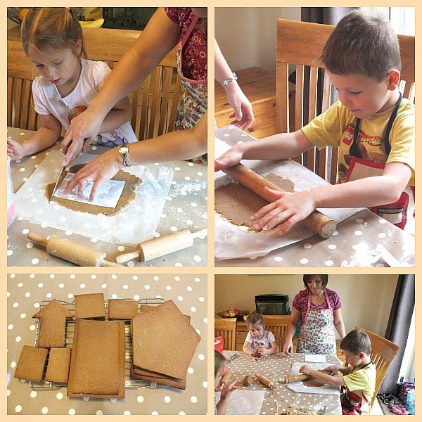 Making the Gingerbread House