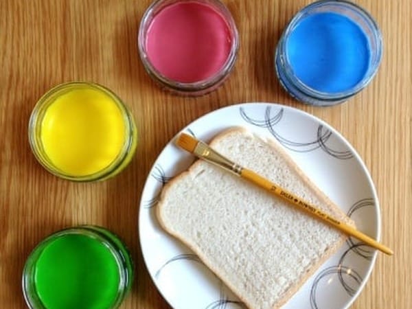 What you need to make rainbow toast