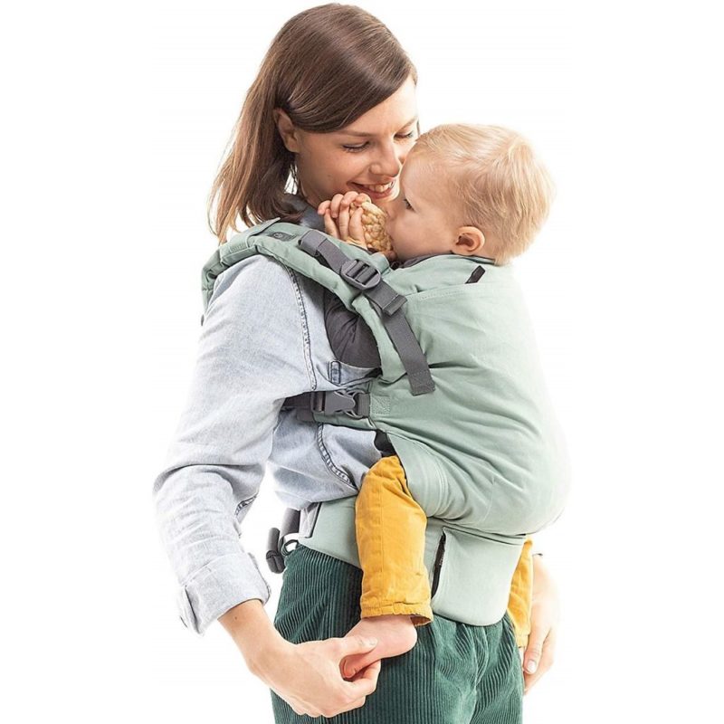 Soft-structured baby carrier