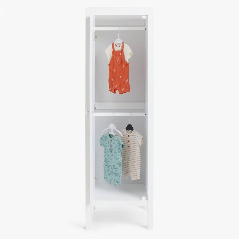 White nursery wardrobe