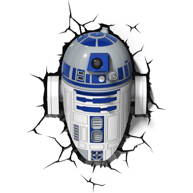 R2D2 Theme wall light