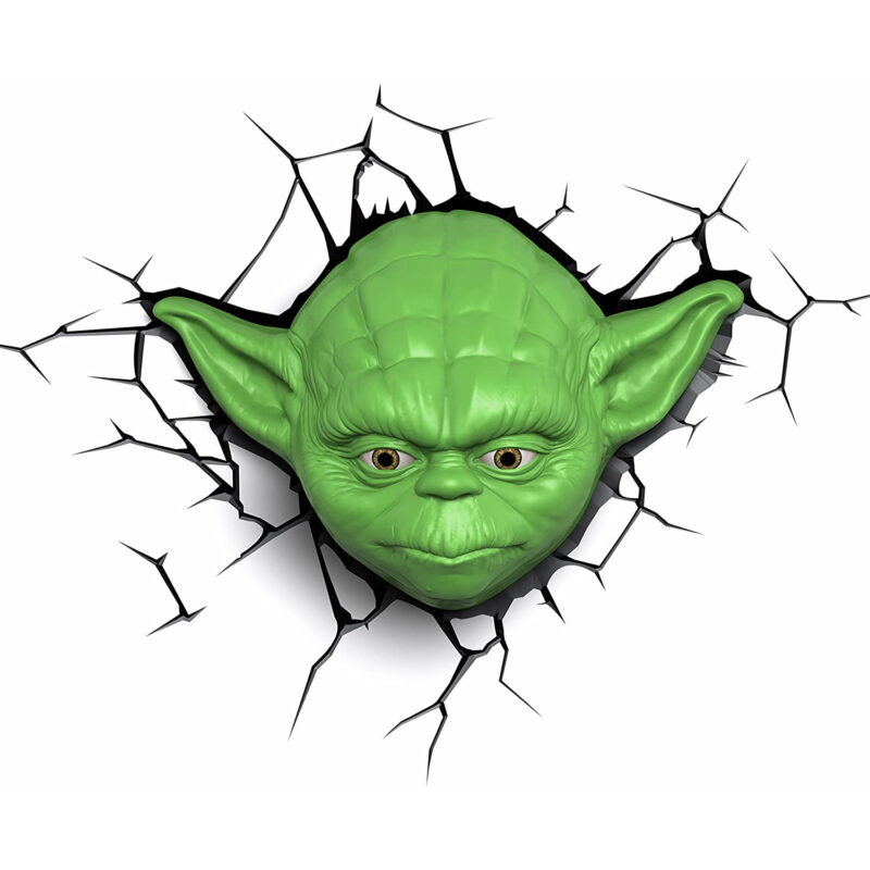 Yoda theme wall light