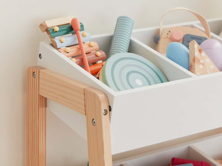 Open top toy storage